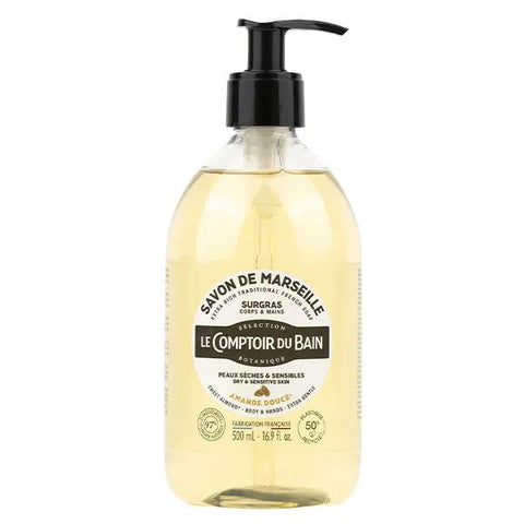 Le Comptoir du Bain Sweet Almond Extra-Rich Liquid Soap 500ml