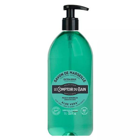 Le Comptoir du Bain Marseille Soap Aloe Vera Extra Gentle 1L