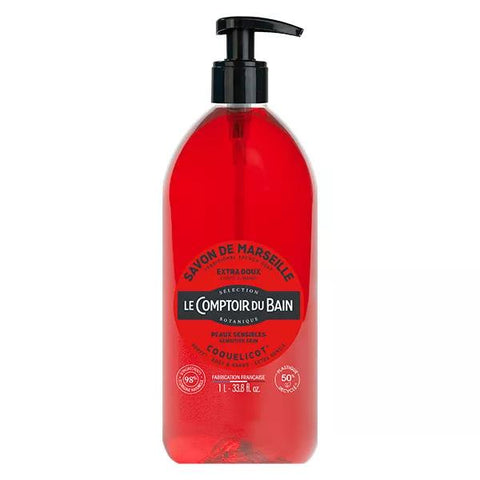 Le Comptoir du Bain Poppy Marseille Soap Extra Gentle 1L