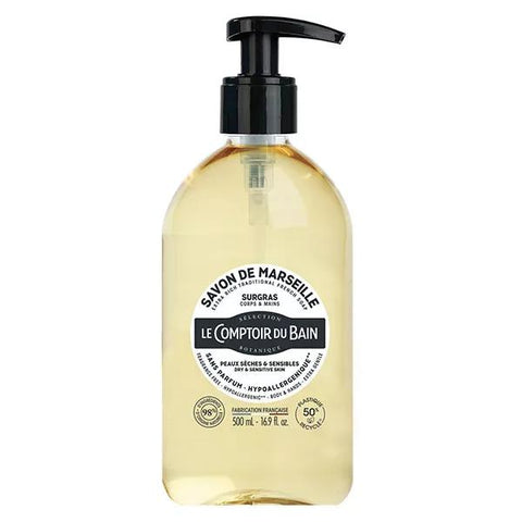 Le Comptoir du Bain Marseille Soap Extra Rich Fragrance-Free 500ml