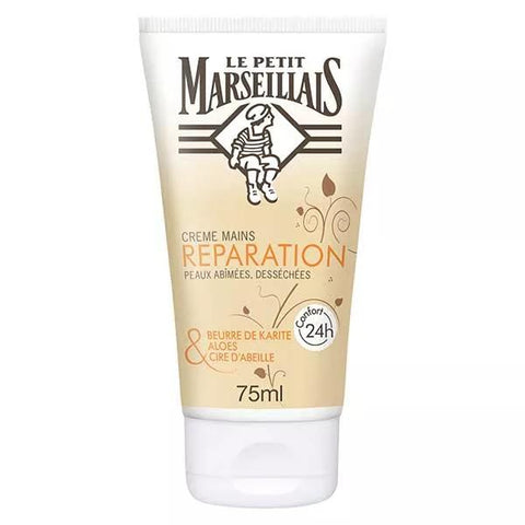 Le Petit Marseillais Crème Mains Karité, Aloès et Cire d'Abeille 75 ml