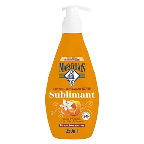 Le Petit Marseillais Lait Soin Corps Hydratant Nacré 250 ml