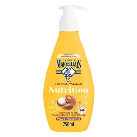Le Petit Marseillais Lait Soin Corps Hydratant Nutrition 250 ml