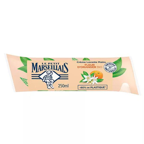 Le Petit Marseillais Recharge Crème Lavante Mains Fleur d'Oranger 250 ml
