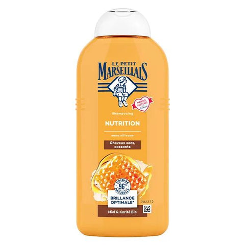 Le Petit Marseillais Shampooing Nutrition Miel & Karité Bio 300 ml