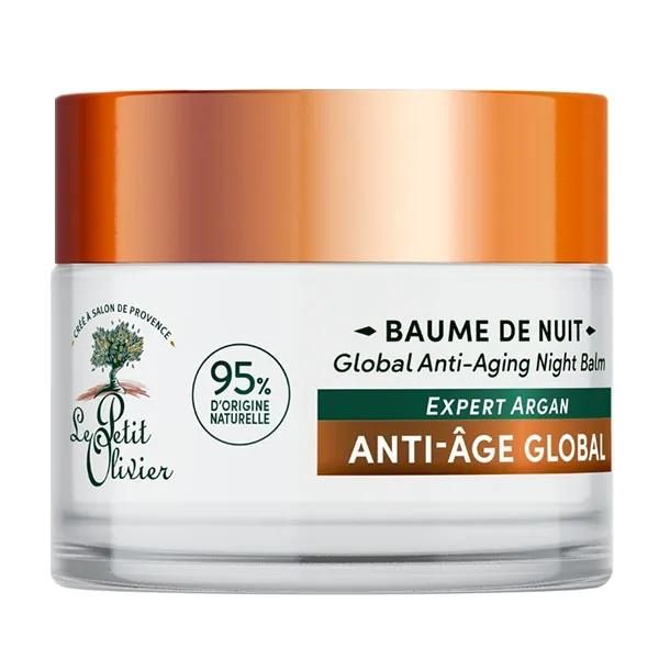 Le Petit Olivier Baume de Nuit Nourrissant Anti-Âge Huile d'Argan 50ml