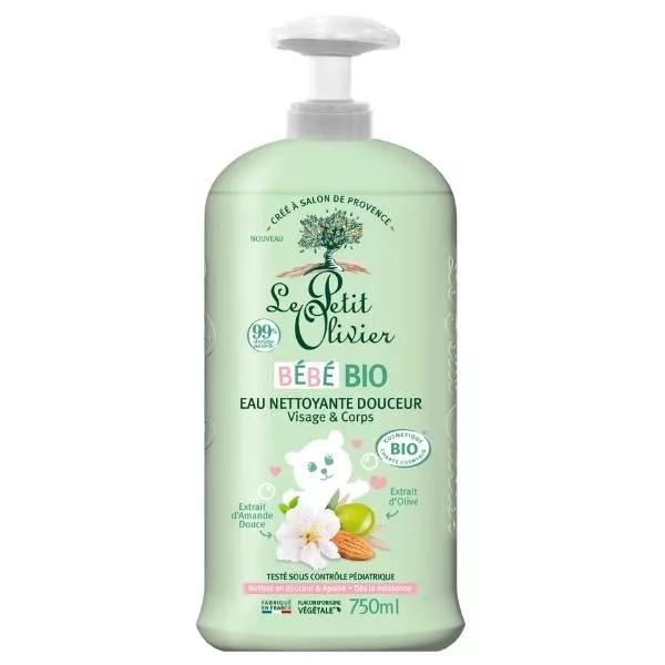 Le Petit Olivier - Eau Nettoyante Douceur - Bébé BIO - Dès La Naissance 750 ml