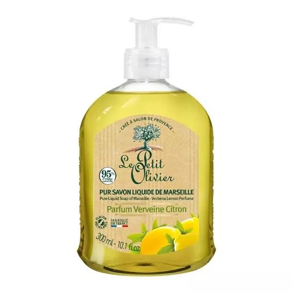 Le Petit Olivier Savon Liquide de Marseille Parfum Verveine Citron (300 ml)