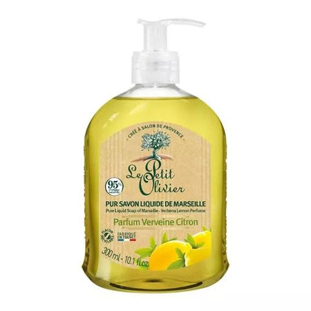 Le Petit Olivier Savon Liquide de Marseille Parfum Verveine Citron (300 ml)