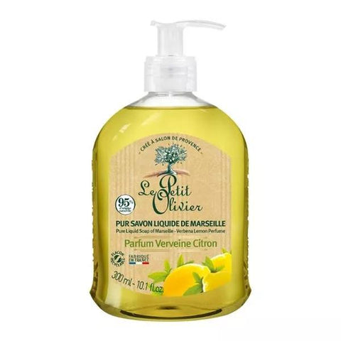 Le Petit Olivier Savon Liquide de Marseille Parfum Verveine Citron (300 ml)