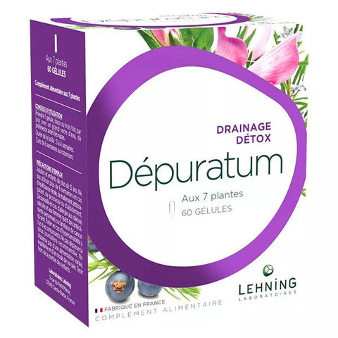 Lehning Femmes Dépuratum 60 capsules
