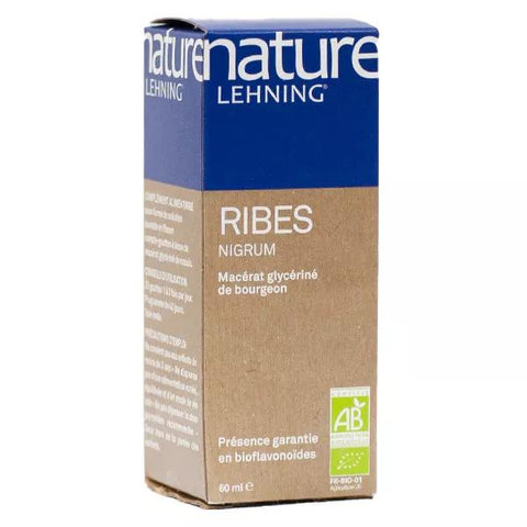 Lehning Nature Blackcurrant Glycerinated Organic Macerate 60ml