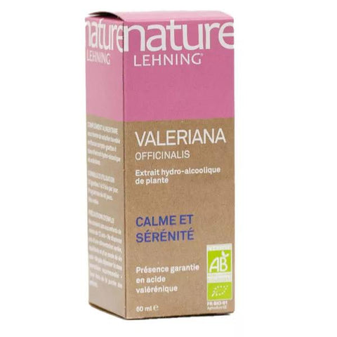 Lehning Nature Valeriana Officinalis Organic 60ml