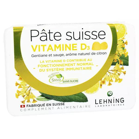 Lehning Swiss Paste Vitamin D 40 Gummies