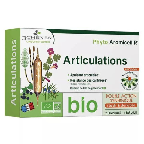 Les 3 Chênes Phyto Aromicell'R Organic Joints 20 ampoules