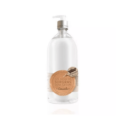 Les Petits Bains de Provence Gel Douche Surgras sans savon Amande 1L