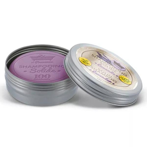 Les Petits Bains de Provence Solid Shampoo with Metal Tin Lavender 100g