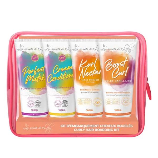 Les Secrets de Loly - Trousse de voyage cheveux bouclés
