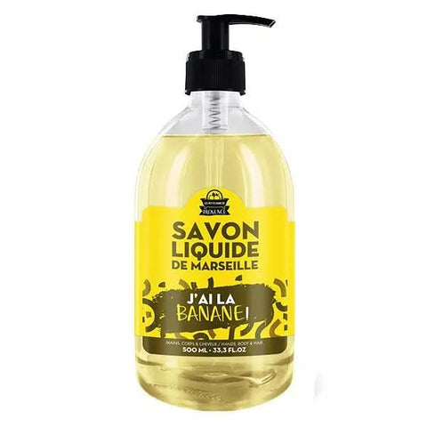 Les petits bains de Provence Savon Liquide 500ml Banane