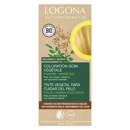 Logona Coloration-soin blond doré (100 g)