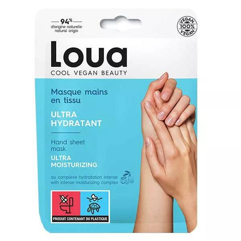 LOUA K-Beauty Masque coréen mains en tissu ultra-hydratant