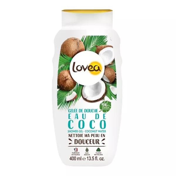 Lovea - Gelée de Douche - Eau de Coco - PH Neutre - Sans Sulfate (400 ml)