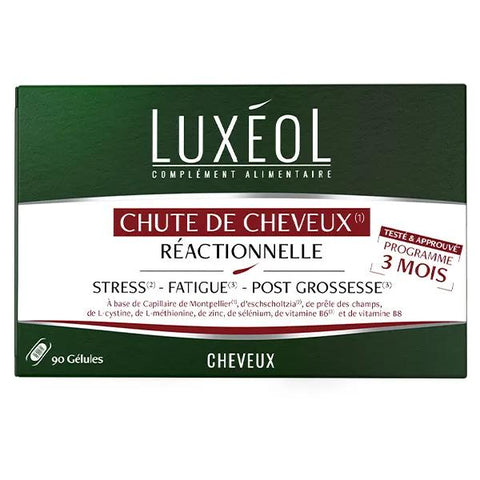Luxéol Reactive Hair Loss 90 capsules