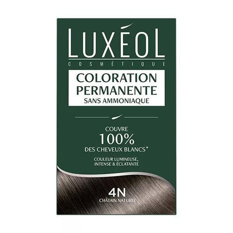 Luxéol Hair Dye 4N - Natural Chestnut