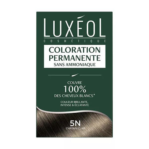 Luxéol Hair Dye 5N - Light Chestnut