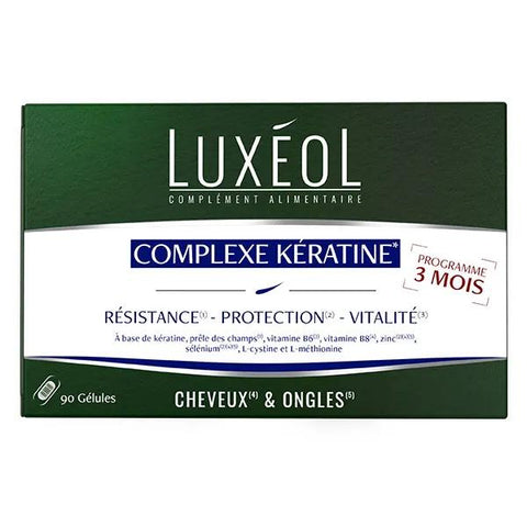 Luxéol Keratin Complex 90 capsules