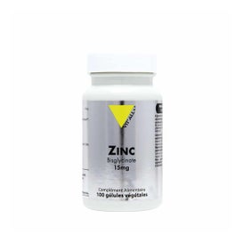 Vit'All+ Zinc Bisglycinate 15mg 100 gélules végétales