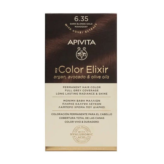 Apivita Kit My Color Elixir teinture capillaire No. 6,35