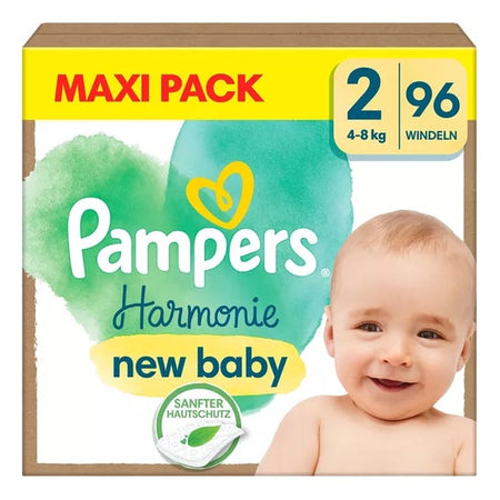 Pampers Harmonie T2 4-8kg 96 pièces