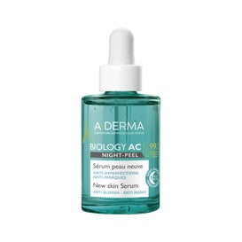A-Derma Biology AC Night Peel Sérum Peau Neuve (30 ml)