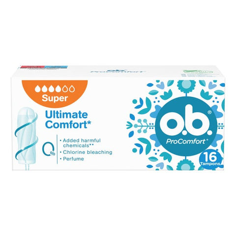 Ob Tampon Super Pro Comfort 16 Tampons