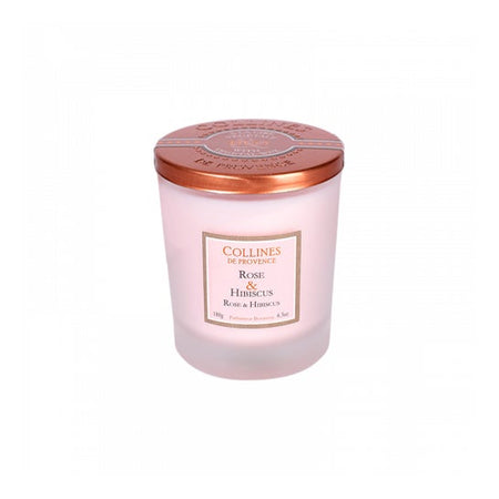 Collines de Provence Bougie Parfumée Rose & Hibiscus (180 g)