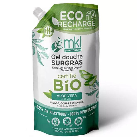 MKL Green Nature Organic Shower Gel Eco-Refill** Aloe Vera 900ml