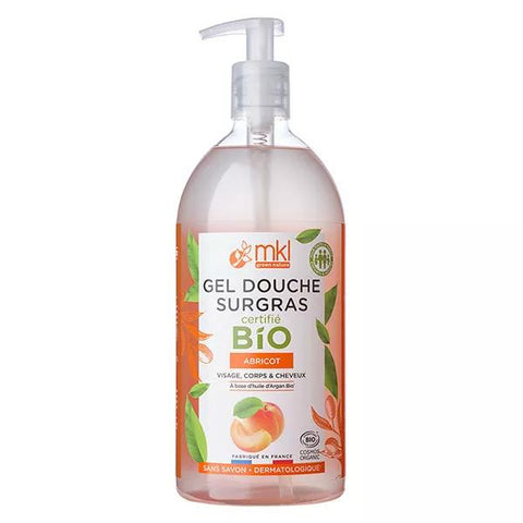MKL Green Nature Organic Apricot Extra Rich Shower Gel 1L