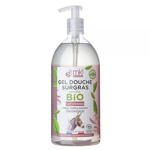 MKL Green Nature Organic Donkey Milk Ultra-Rich Shower Gel 1L