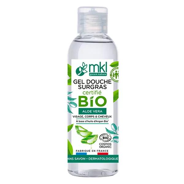 MKL Green Nature Gel Douche Surgras Sans Savon Aloe Vera Huile d'Argan Bio 100 ml