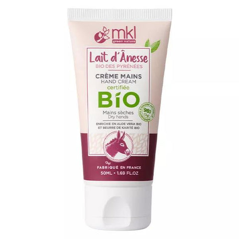 MKL Lait d'Ânesse Crème Mains Bio 50ml