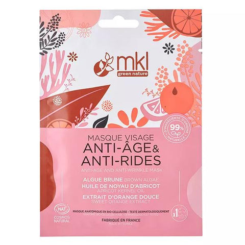 MKL Green Nature Masque Visage anti-âge et anti-rides bio