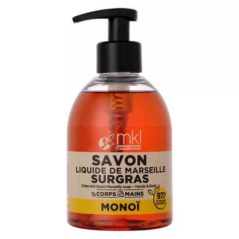 MKL Green Nature Marseille Liquid Soap Extra Rich Monoi 300ml