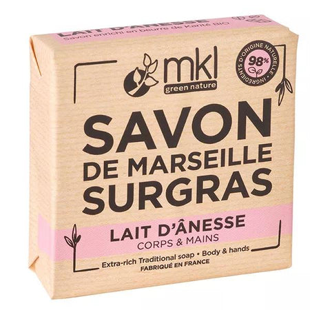 MKL Green Nature Savon de Marseille Lait d'Ânesse (100 g)