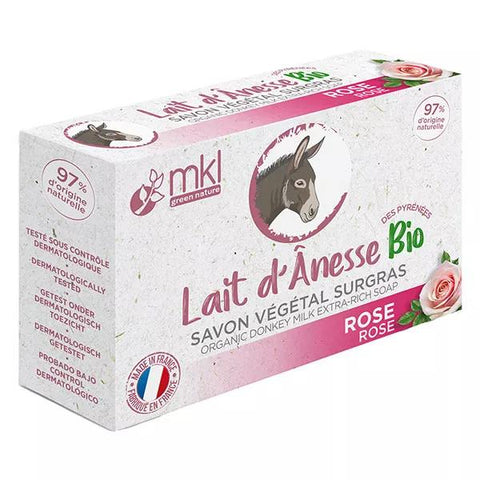 MKL Donkey Milk Rose Soap 100g