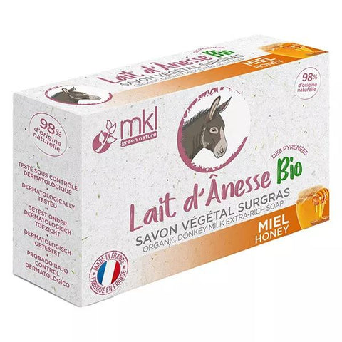 MKL Donkey Milk Soap Vegetable Soap Honey 100g