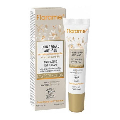 Florame Lys Perfection Soin Regard Anti-Âge Bio (15 ml)