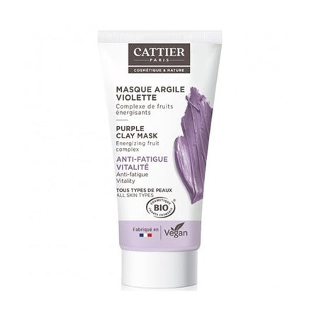 Cattier Masque d'argile violette (30 ml)