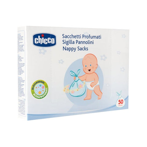 Chicco Pochettes à couches parfumées (50 pièces)