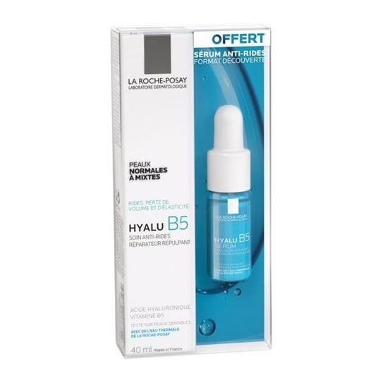 La Roche-Posay Hyalu B5 Soin Anti-Rides 40ml + Sérum 10ml